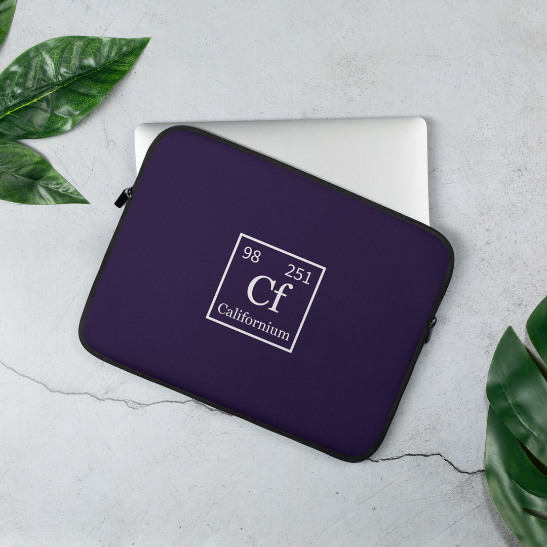 Californium Glow  Laptop Sleeve