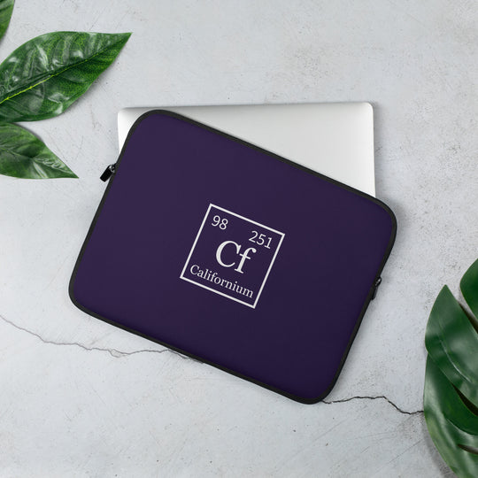 Californium Glow  Laptop Sleeve