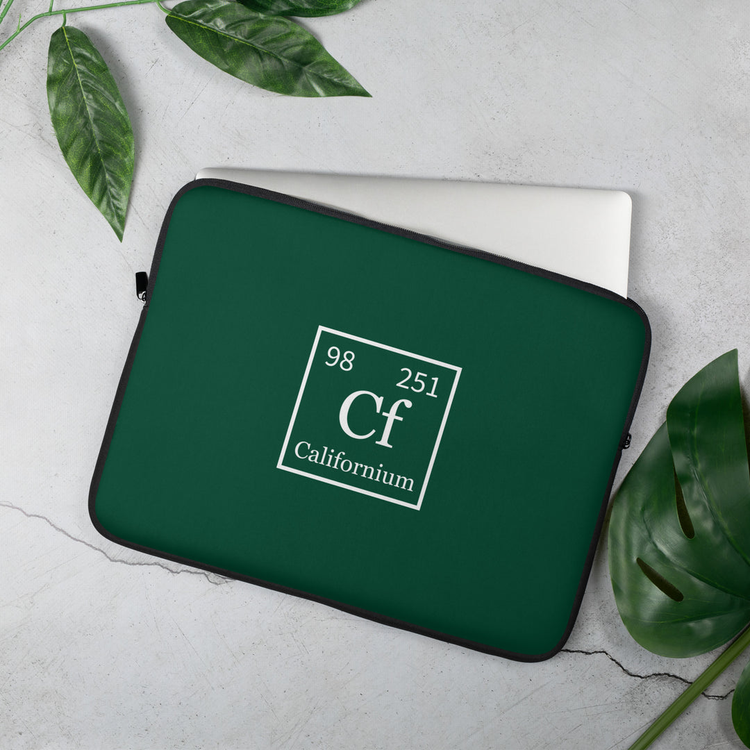 Californium Glow  Laptop Sleeve
