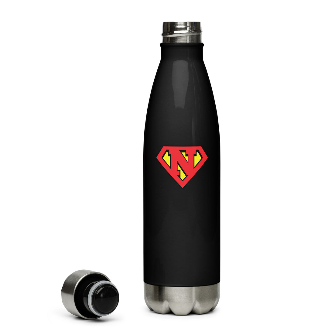 Newtonian Superman  Steel Water Bottle