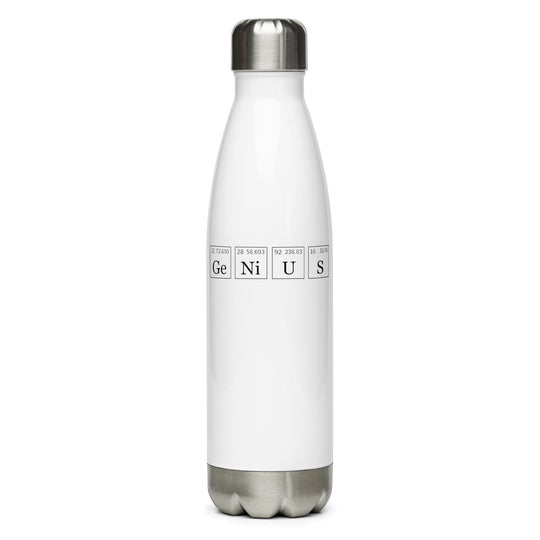 Genius by Design  Steel Water Bottle