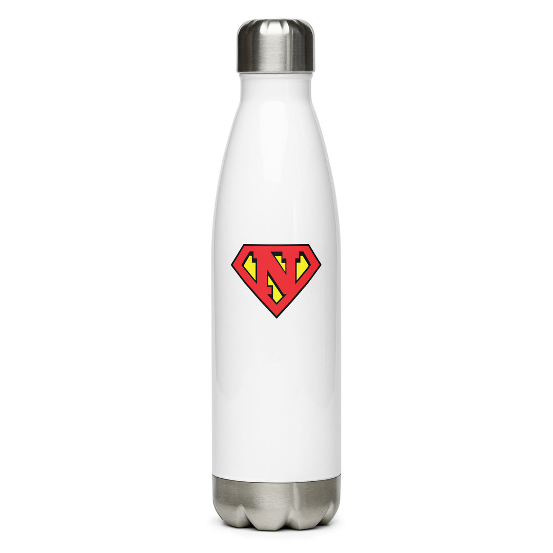 Newtonian Superman  Steel Water Bottle