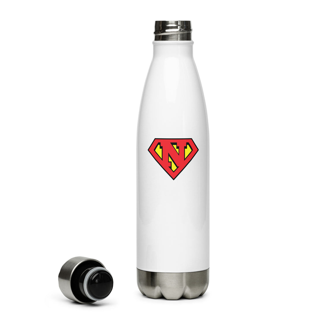 Newtonian Superman  Steel Water Bottle