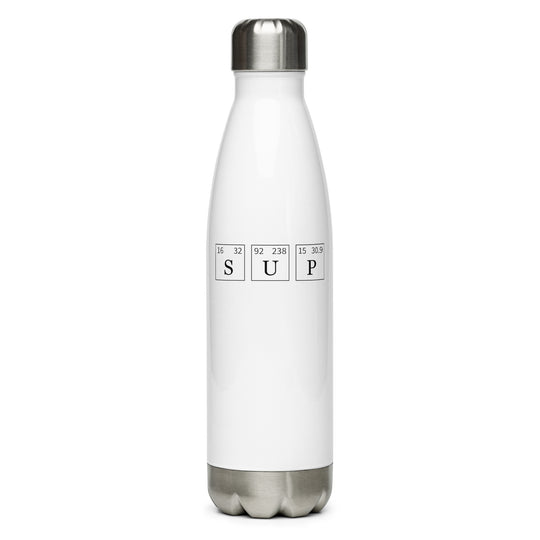 Sup?  Steel Water Bottle