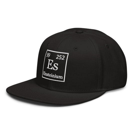 Einsteinium   Snapback Cap Embroidery