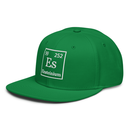 Einsteinium   Snapback Cap Embroidery