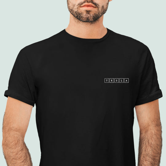 Tesla  T-Shirt Embroidery