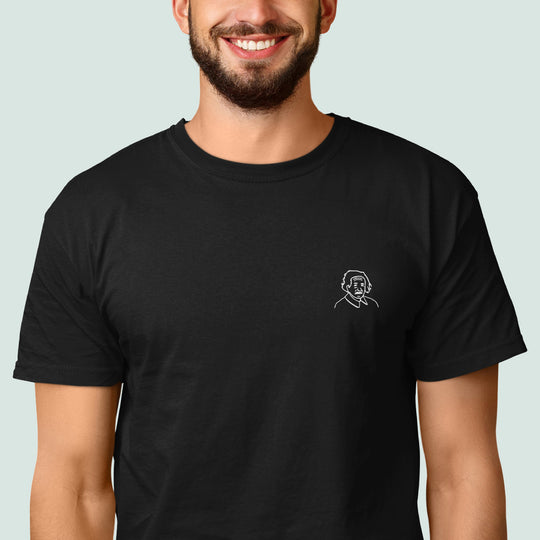 Einstein  T-Shirt Embroidery