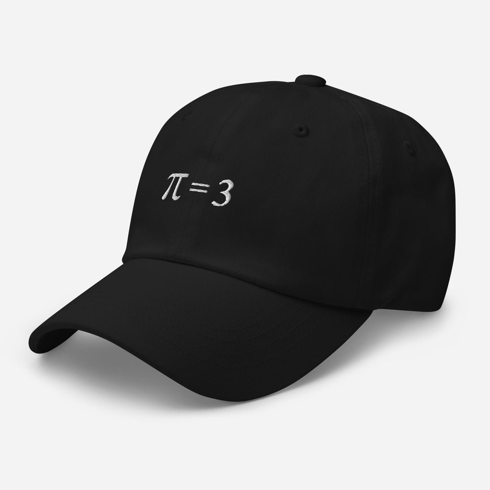 π = 3 Cap Embroidery