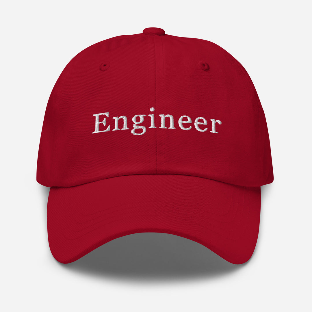 Engineer Cap Embroidery