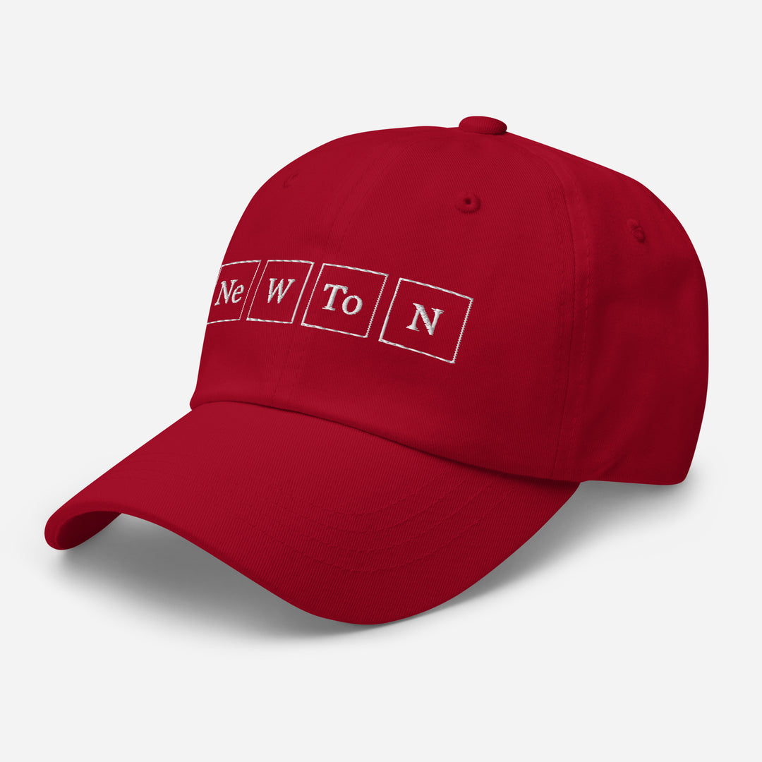 Newton Cap Embroidery