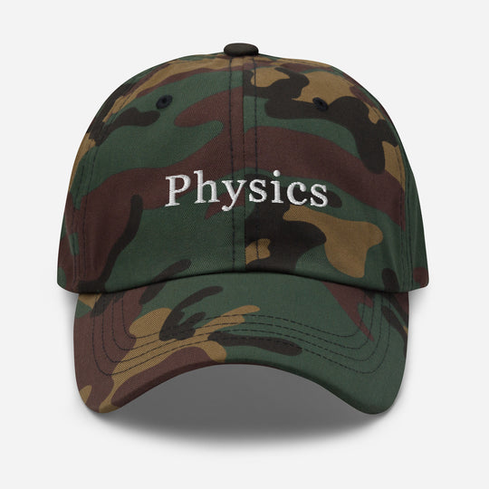 Physics Cap Embroidery