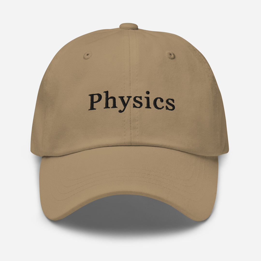 Physics Cap Embroidery