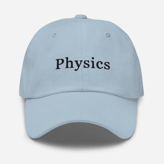 Physics Cap Embroidery