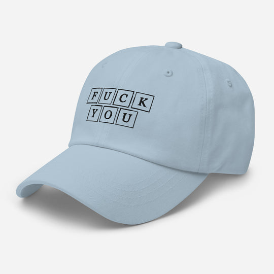 F**k you Cap Embroidery