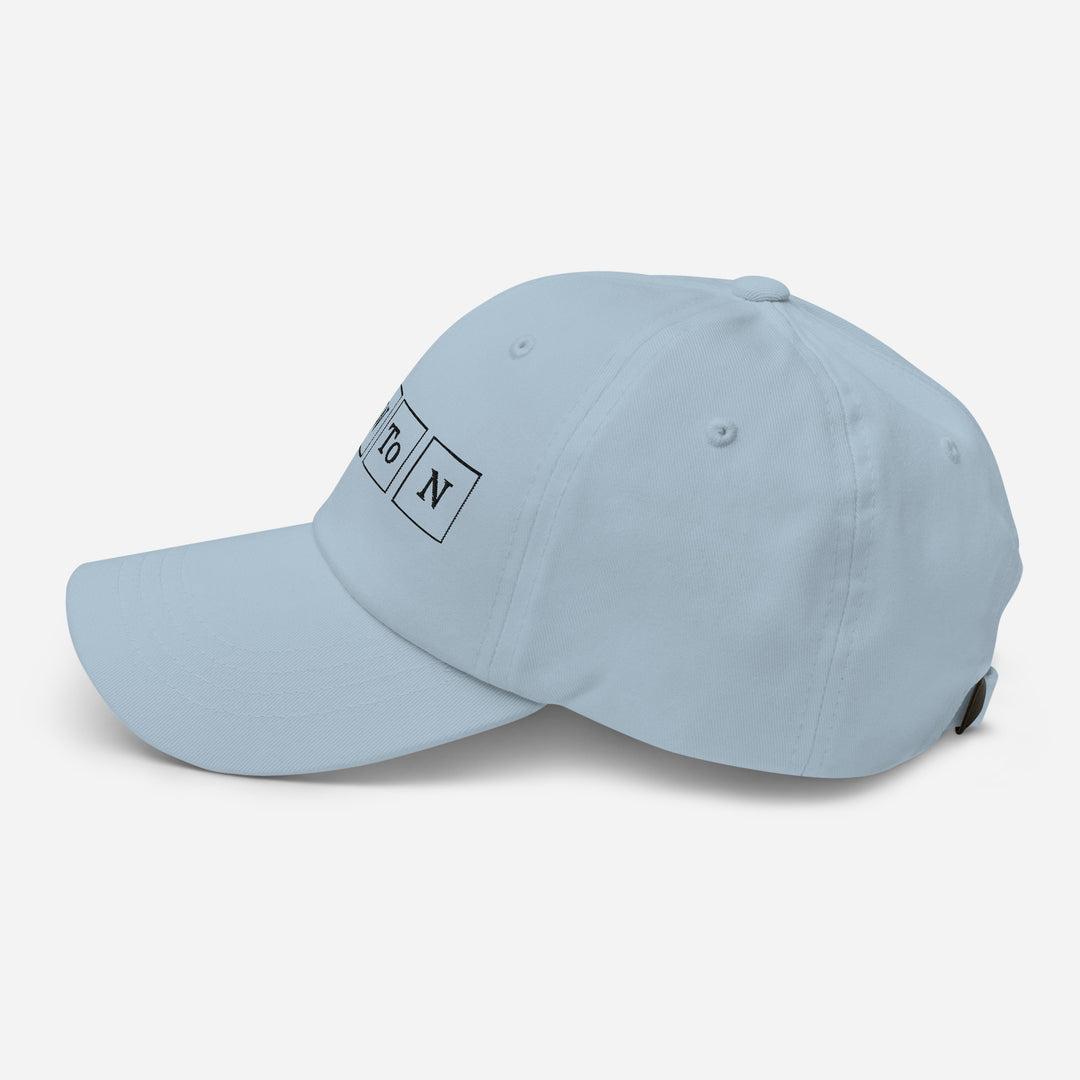 Newton Cap Embroidery