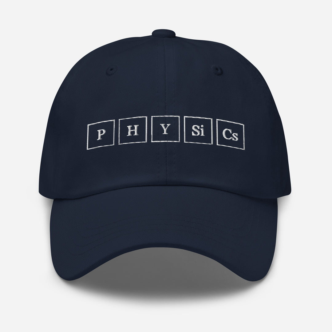 Physics Cap Embroidery