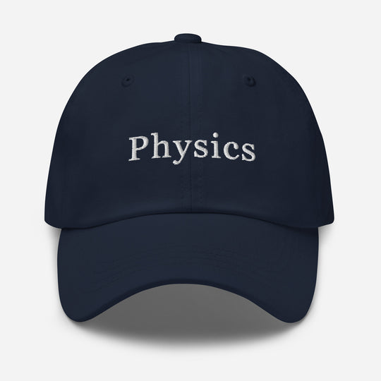 Physics Cap Embroidery