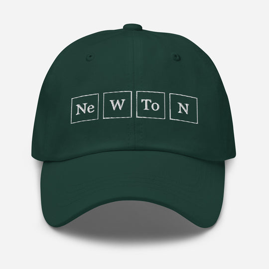 Newton Cap Embroidery