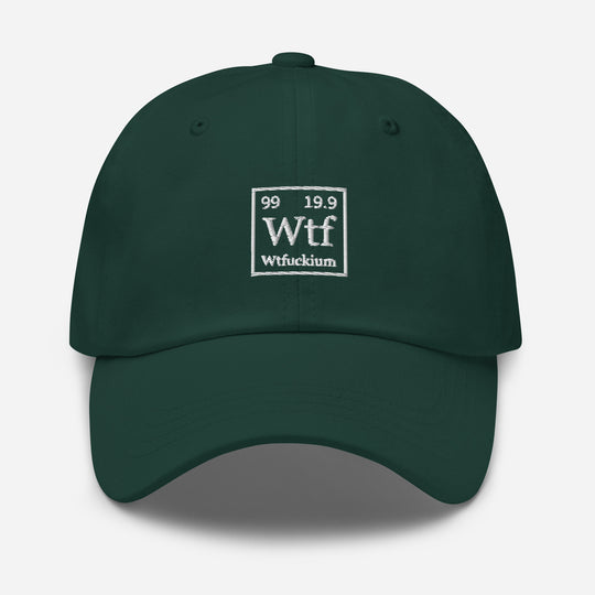 Wtf Cap Embroidery