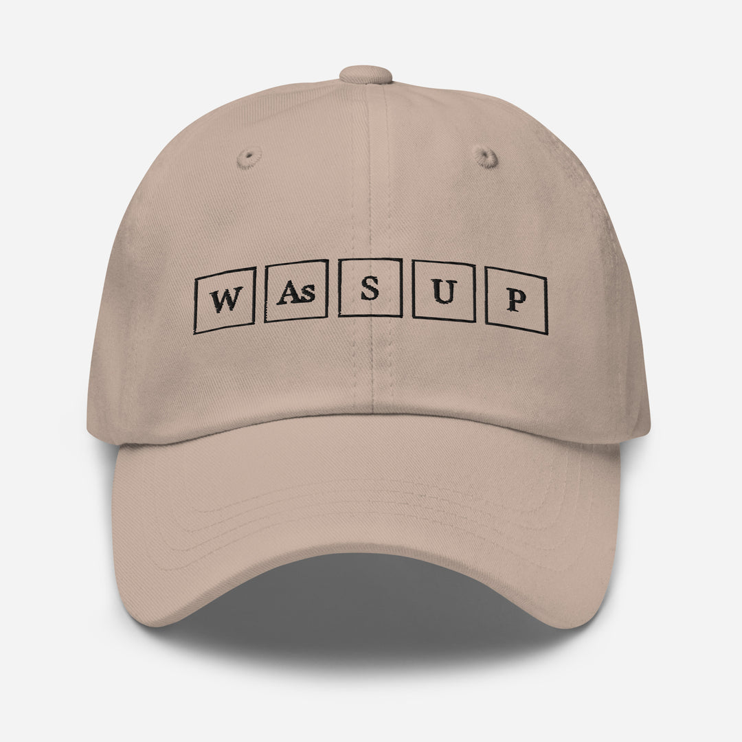 Wassup Cap Embroidery