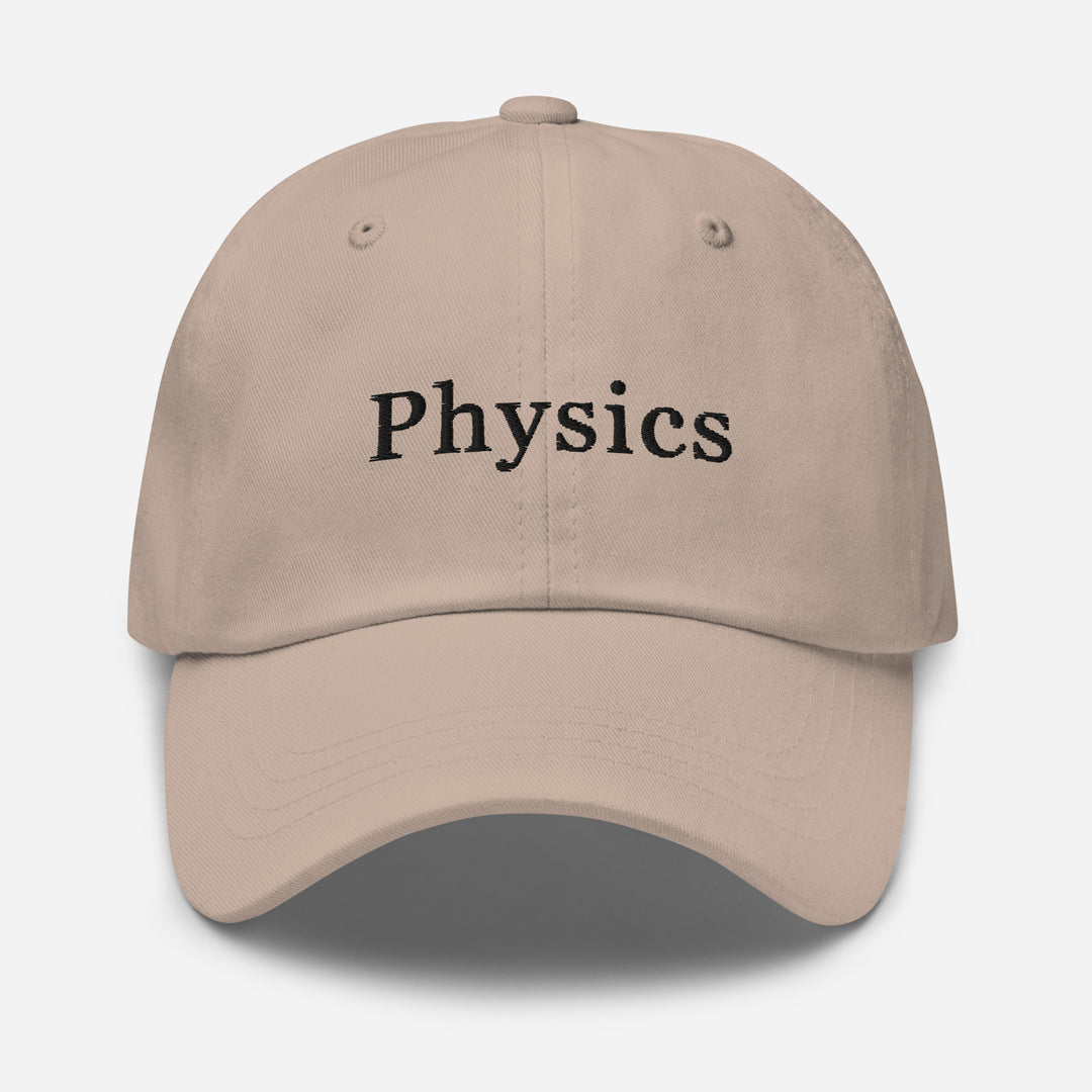 Physics Cap Embroidery