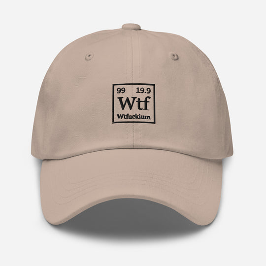 Wtf Cap Embroidery