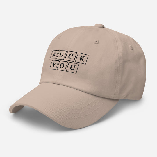 F**k you Cap Embroidery