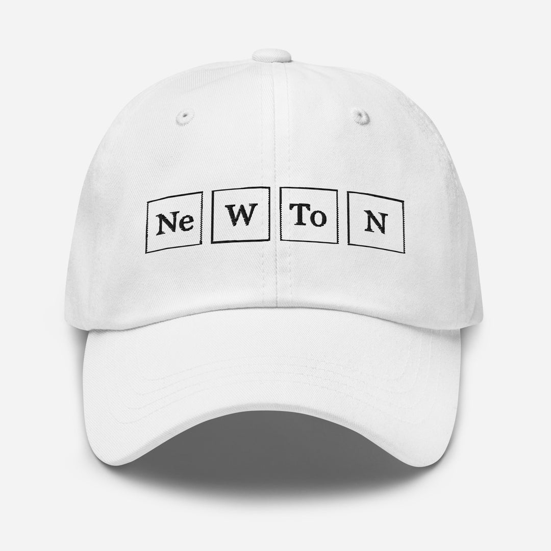 Newton Cap Embroidery