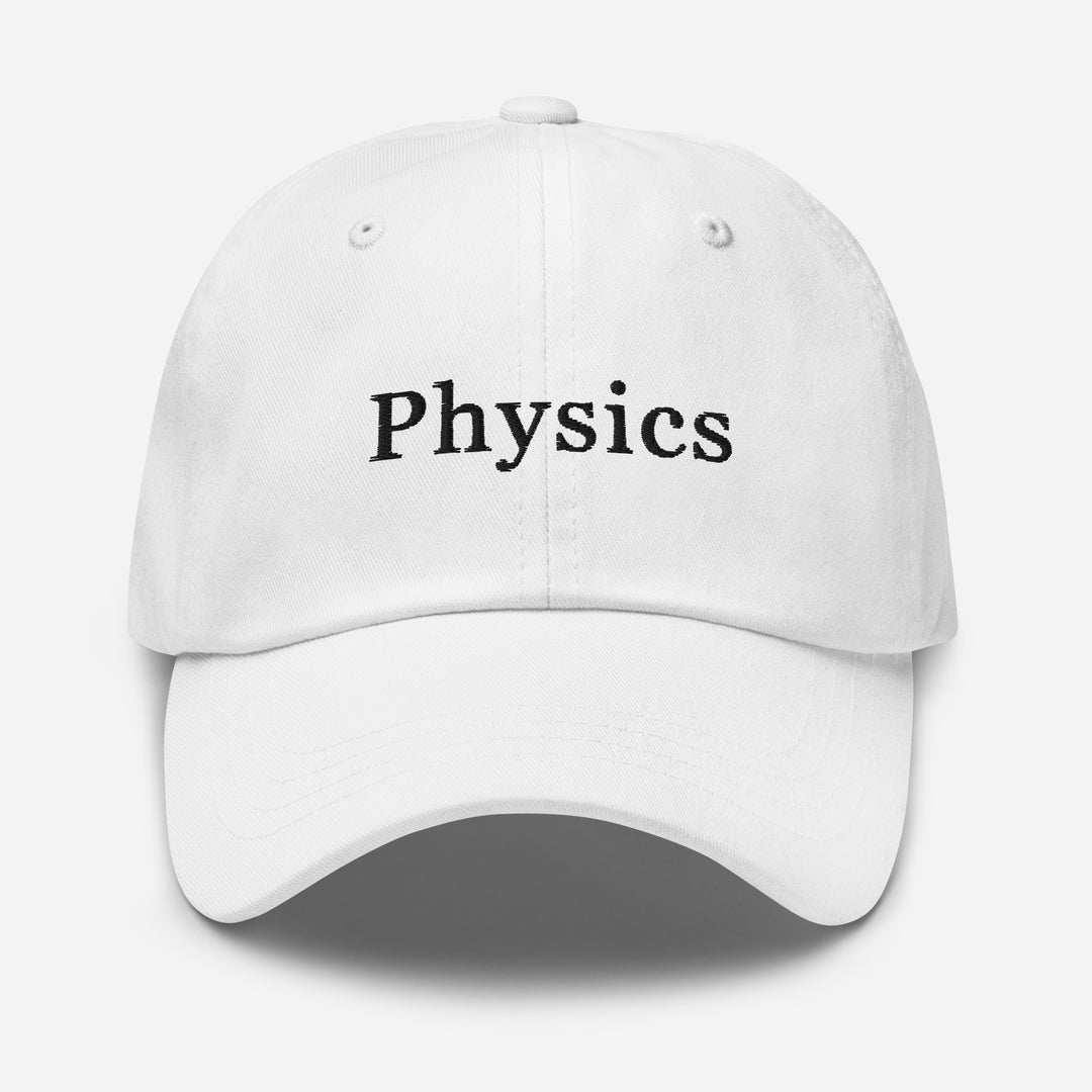 Physics Cap Embroidery