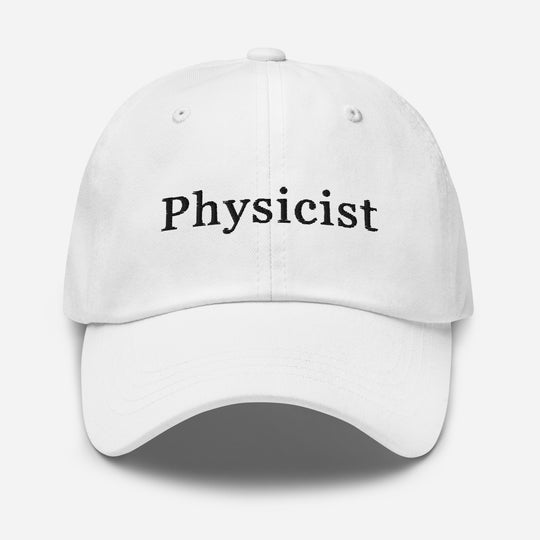 Physicist Cap Embroidery