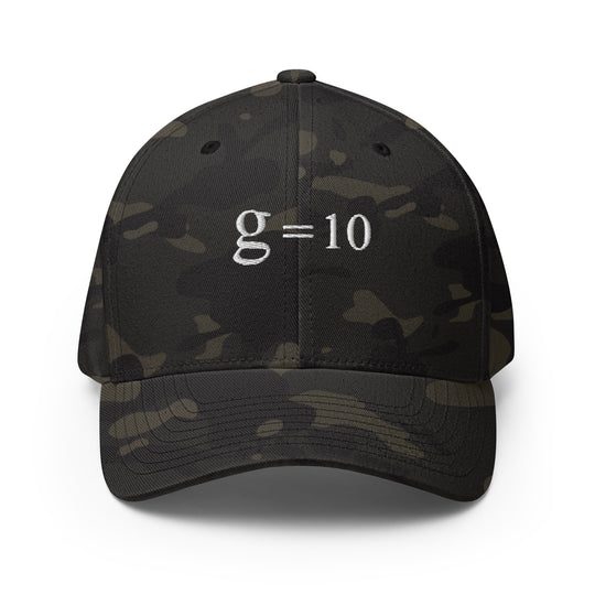 g = 10  Cap Embroidery