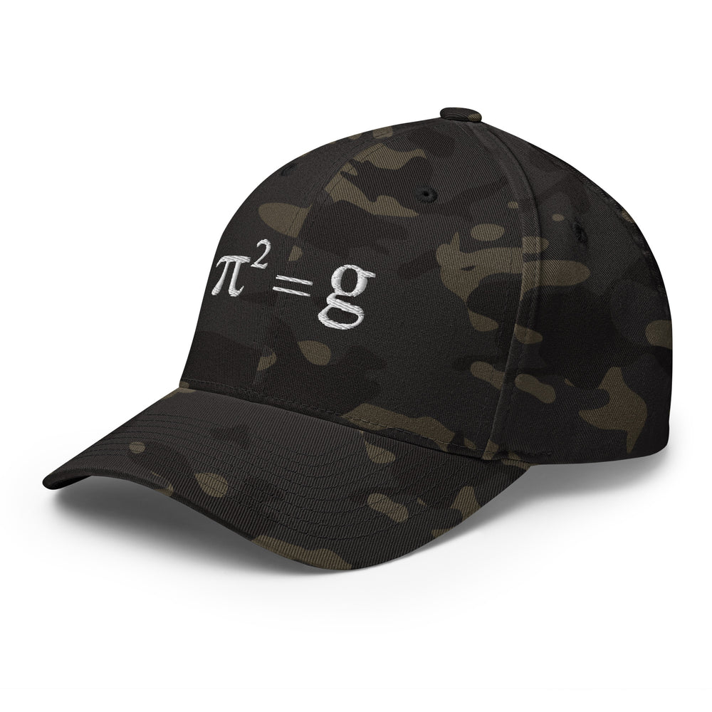 π² = g  Cap Embroidery