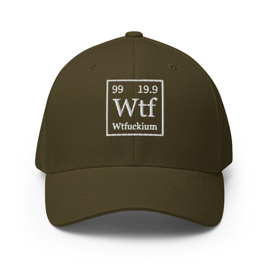 Wtf  Cap Embroidery