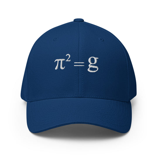 π² = g  Cap Embroidery