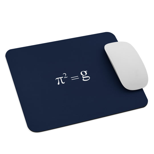 π² = g Mouse Pad