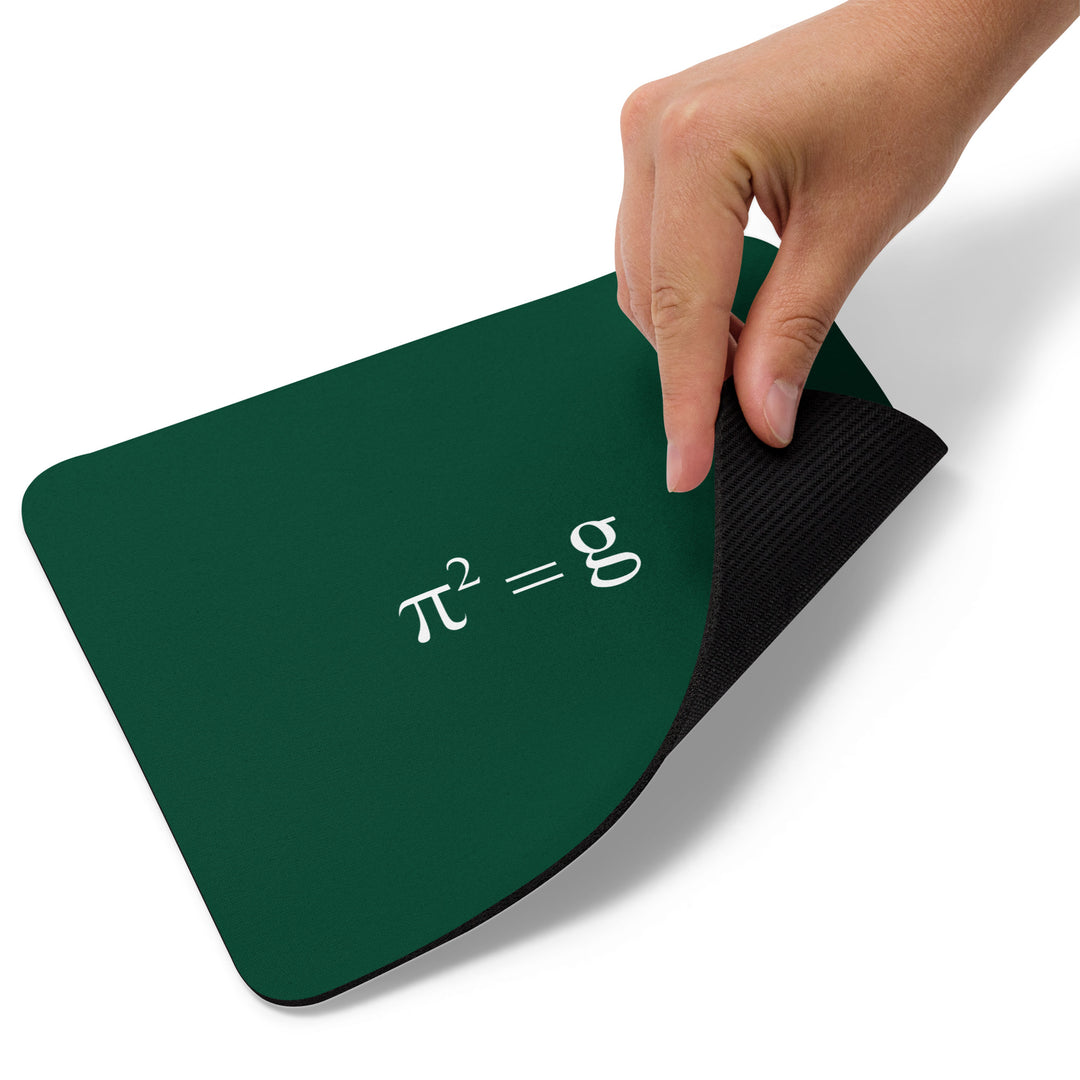 π² = g Mouse Pad