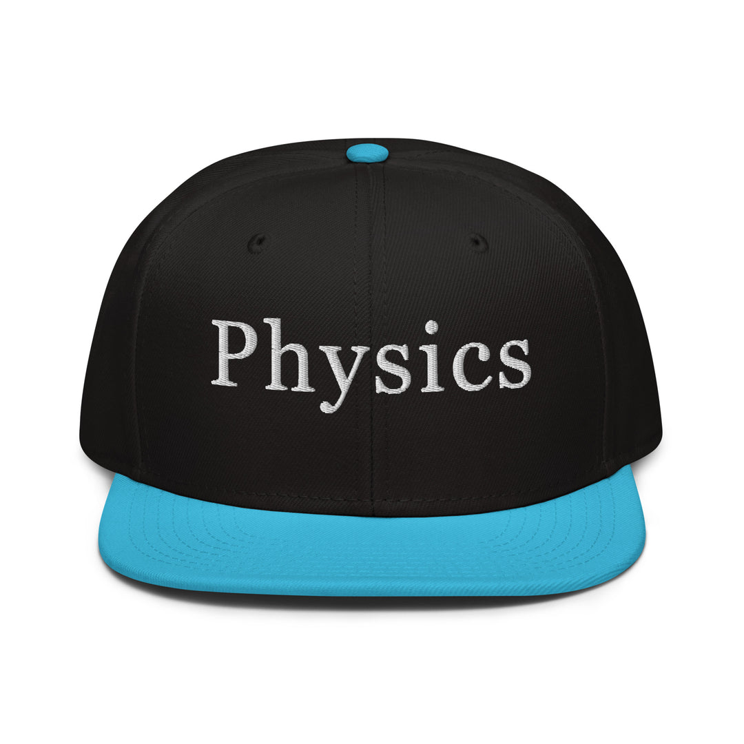 Physics   Snapback Cap Embroidery