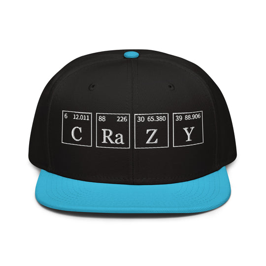 Crazy   Snapback Cap Embroidery