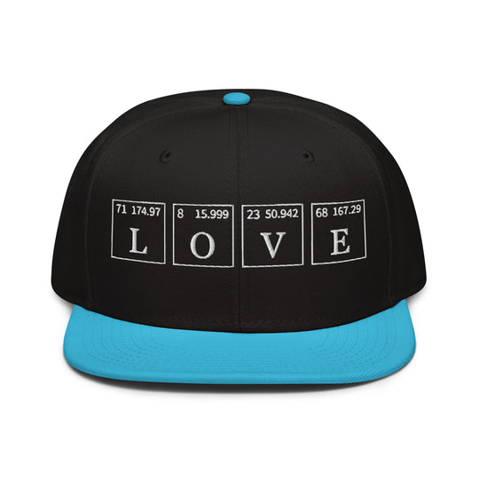 Love   Snapback Cap Embroidery