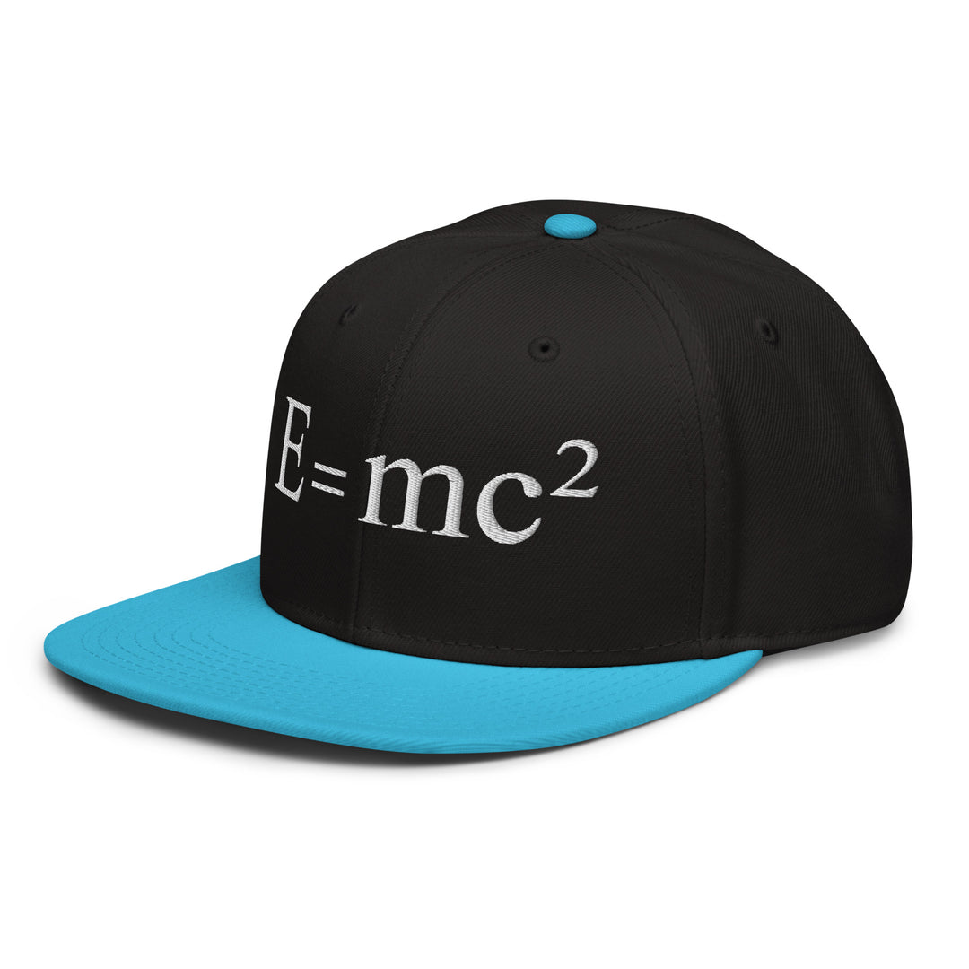 Mass-Energy Equivalence Cap Embroidery