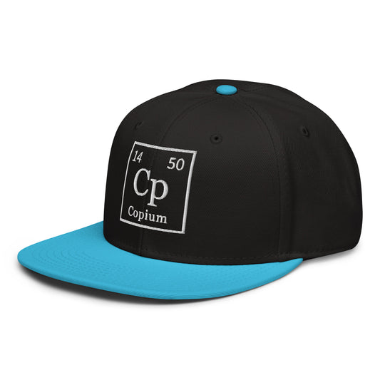 Copium   Snapback Cap Embroidery