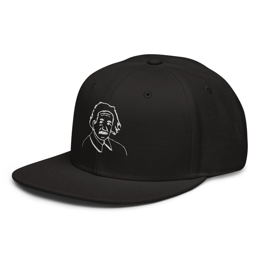 Einstein   Snapback Cap Embroidery