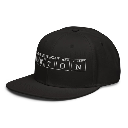 Newton   Snapback Cap Embroidery