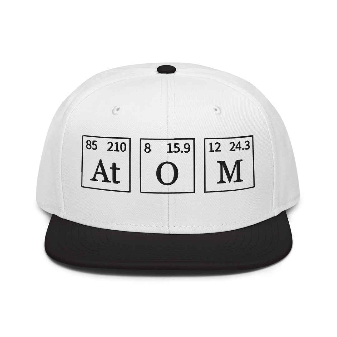 Atom   Snapback Cap Embroidery