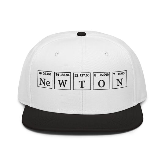 Newton   Snapback Cap Embroidery