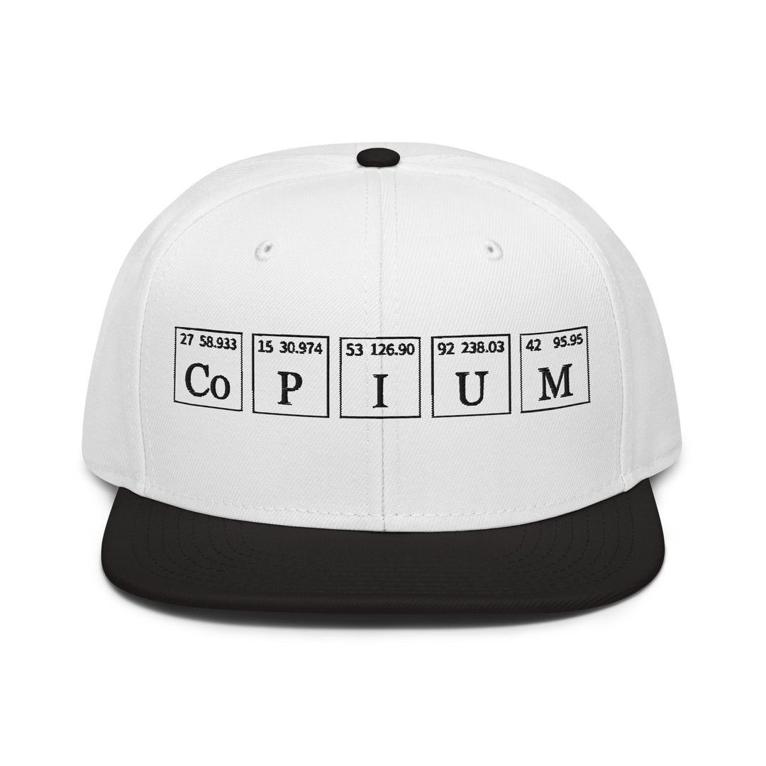 Copium Fusion  Snapback Cap Embroidery