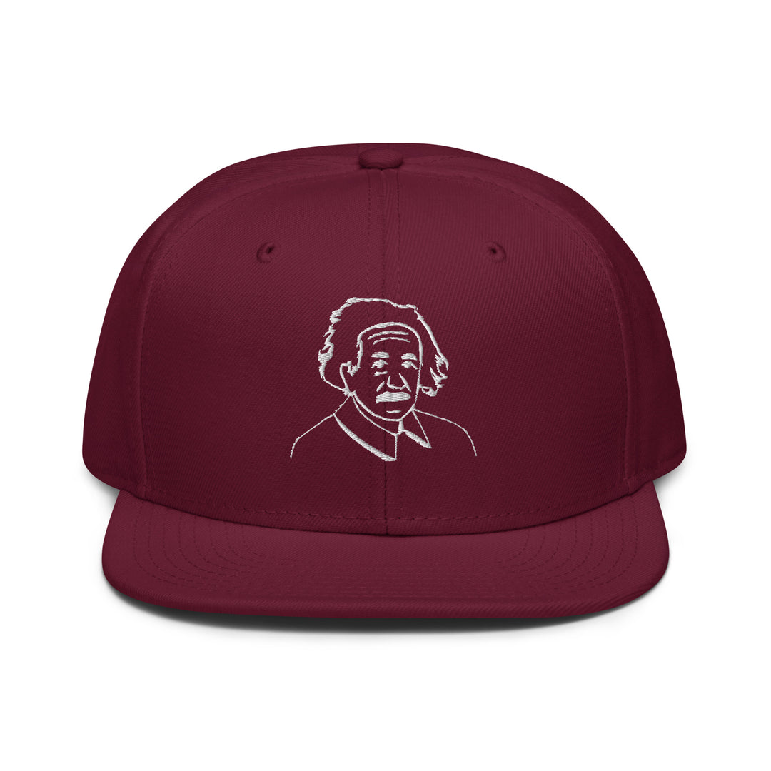 Einstein   Snapback Cap Embroidery