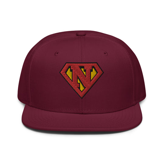 Newton man   Snapback Cap Embroidery