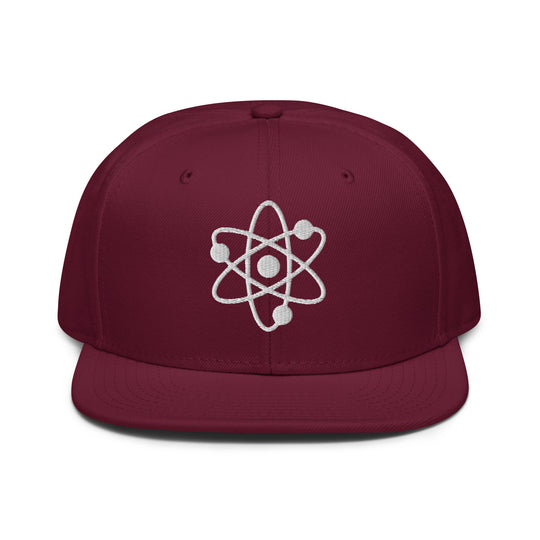 Atom   Snapback Cap Embroidery